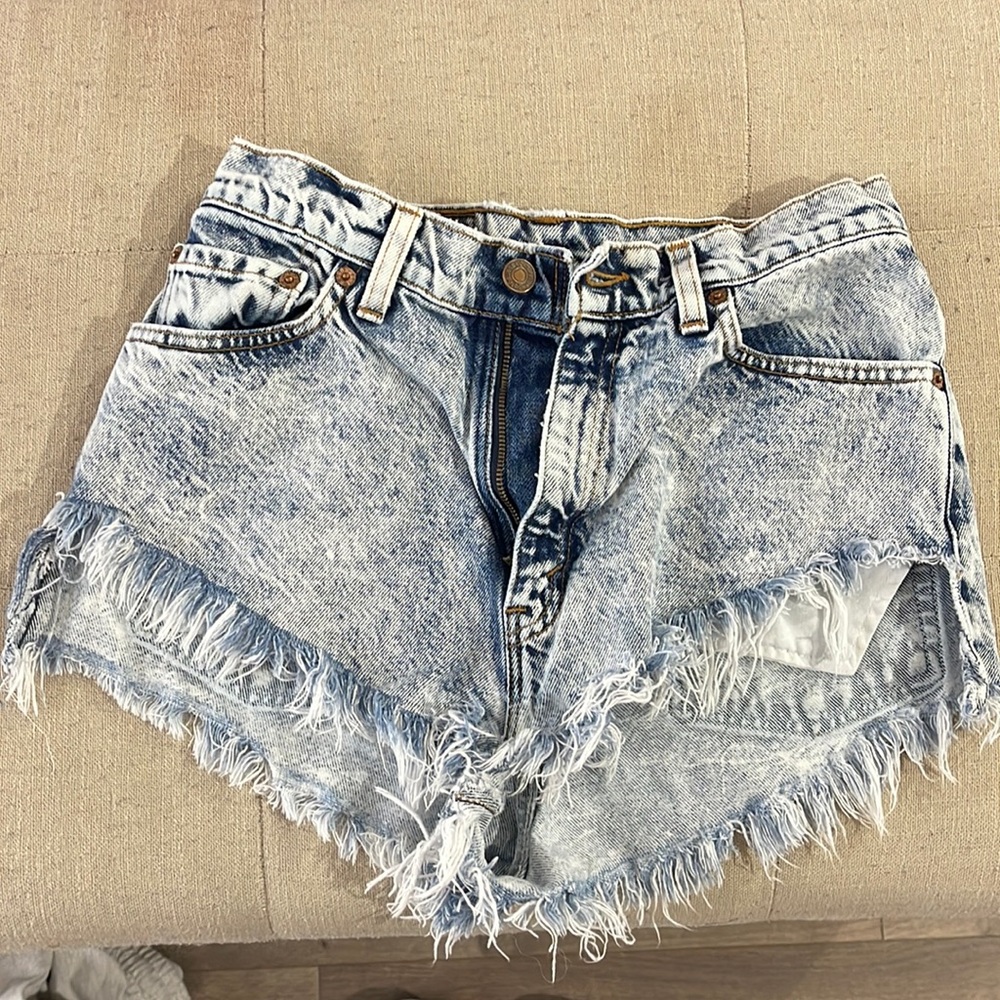 Levi’s denim shorts